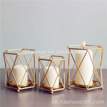 Einfache moderne leichte Luxus-Kerzenständer-Tischdekoration